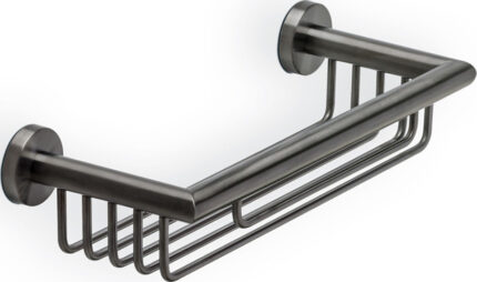 Σπογγοθήκη - Μπουκαλοθήκη 34,8 x 13 x 8,1 εκ. Black Brushed 6514-410