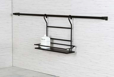 ΜΠΑΧΑΡΟΘΗΚΗ ΜΑΥΡΗ 1 ΜΙΚΡΟ ΡΑΦΙ ΚΑΙ ΞΥΛΙΝΟ ΠΑΤΟ