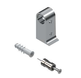 ΒΑΣΗ ΣΤΗΡΙΞΗΣ ΣΩΛΗΝΑ ΚΟΥΖΙΝΑΣ D16mm ΧΡΩΜΕ