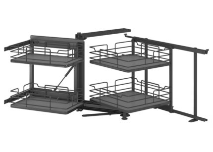 MAGIC CORNER SIGE ΑΡΙΣΤΕΡΟ ΓΚΡΙ ΣΚΛΗΡΟ ΠΑΤΟ ΜΕ ΦΡΕΝΟ ORION GREY