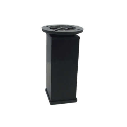 Πόδι αλουμινίου 40x40mm 60mm μαύρο ματ