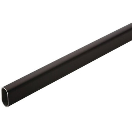 ΣΩΛΗΝΑ ΟΒΑΛ ΜΑΥΡΗ ΜΑΤ 30Χ15mm ΜΗΚΟΣ: 3m