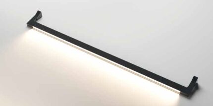 Φωτνη Σωλήνα Ντουλάπας MEC RACK μαύρο 105cm με αισθητήρα κίνησης 12V 11Wm