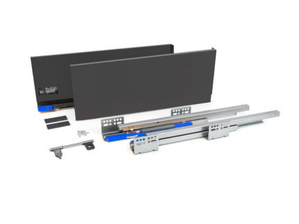 Συρτάρι MGS SLIM με φρένο 300mm U175 Γκρι ματ