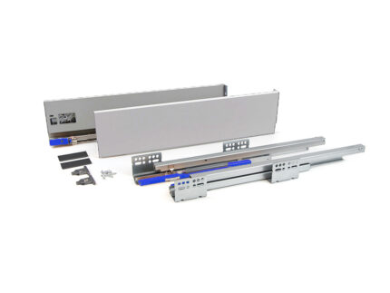 Συρτάρι MGS SLIM με φρένο 300mm U128 λευκό