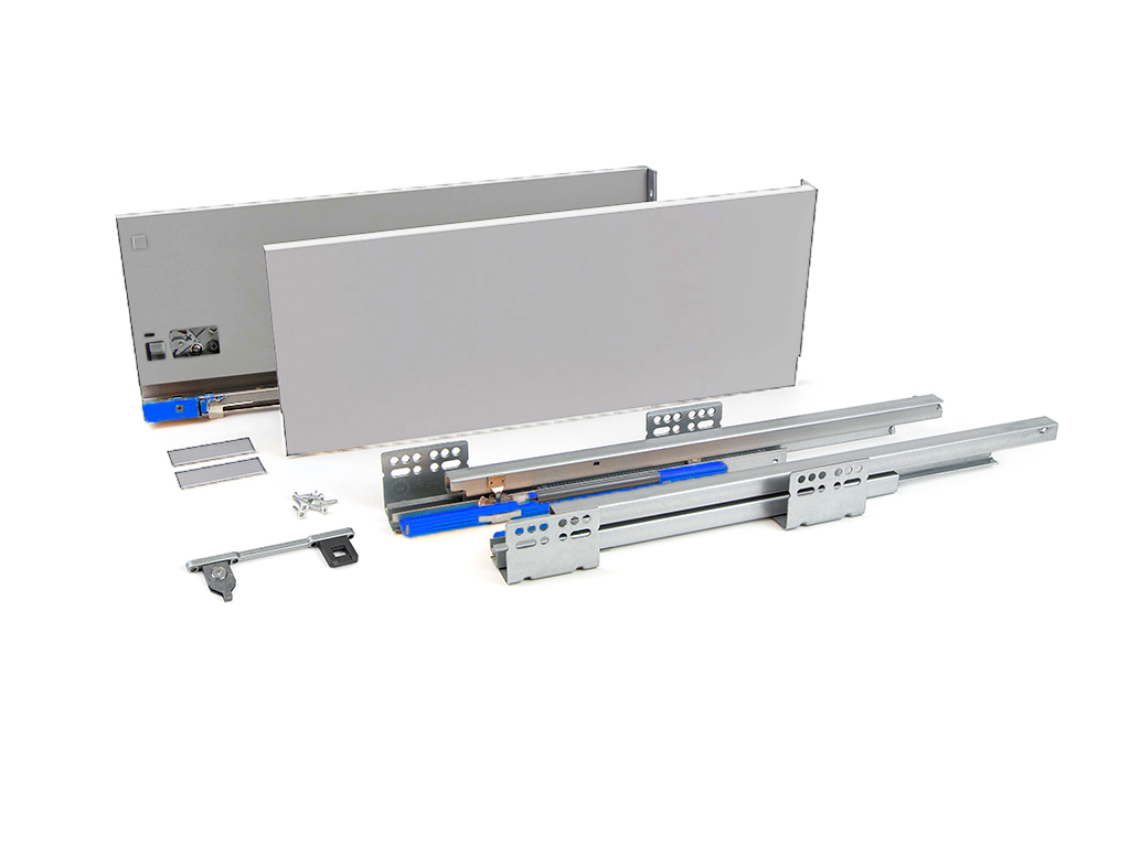 67287 Συρτάρι MGS SLIM με φρένο 300mm U175 λευκό