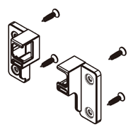 Γκρι ευέλικτα πίσω στηρίγματα πλάτης για τετράγωνη ντίζα σε HE Γκρι