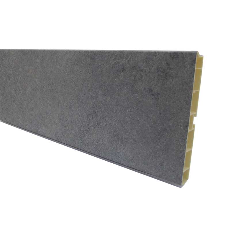 67831 ΜΠΑΖΑ ΠΛΑΣΤΙΚΗ Η:100mm VOLPATO ΜΠΕΤΟΝ ΓΚΡΙ