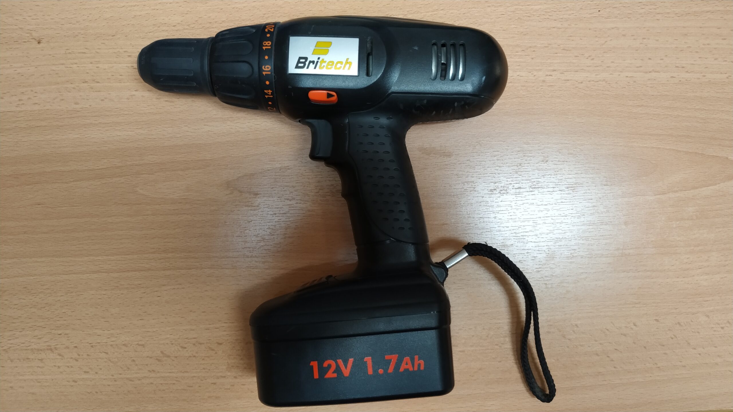 Δράπανο Μπαταρίας BRITECH 12V 1,7Ah