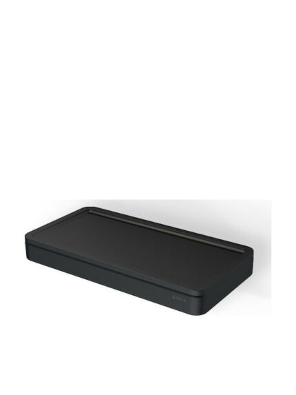 Εταζέρα με σχισμή αποστράγγισης 21 x 10,8 x 2,5 εκ. Black matt 8804-400