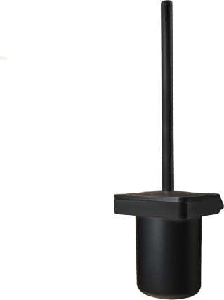 Επίτοιχο πιγκάλ με αφαιρούμενο δοχείο Black matt 8811-400