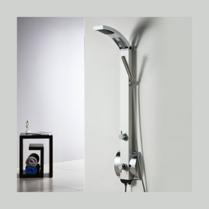 Στήλη Ντούς Dolce Vita Idea 2 Εξόδων IDEA-100 SATIN ΑΛΟΥΜΙΝΙΟΥ