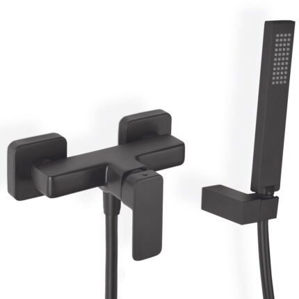 Μπαταρία ντουσιέρας Quadra 144150 black matt