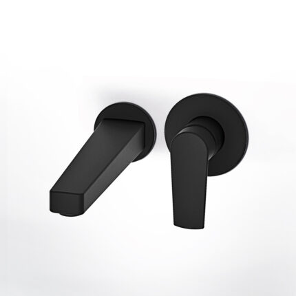 Μπαταρία νιπτήρος Slot 135904 black matt