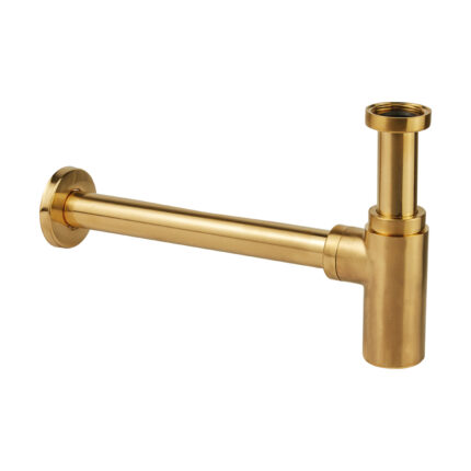 Σιφών νιπτήρος minimal 900126 brushed gold