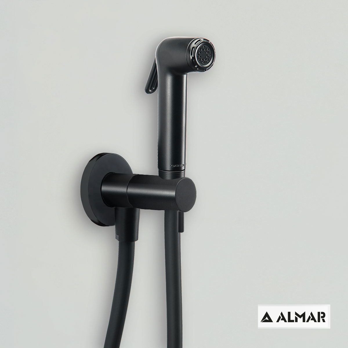 PROD_75360DET0_1 Εντοιχιζόμενη παροχή με ντουζάκι Flush E136004 black matt