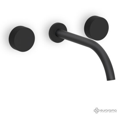 Μπαταρία νιπτήρος Eletta Tecno 167901 black matt