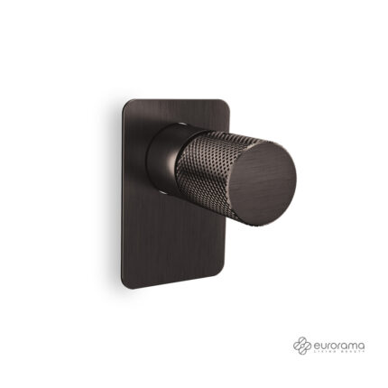 Μίκτης 1 εξόδου Eletta Tecno 167055SL black brushed