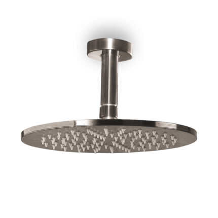 Βραχίονας οροφής με κεφαλή ντους R50813+R50000 black brushed