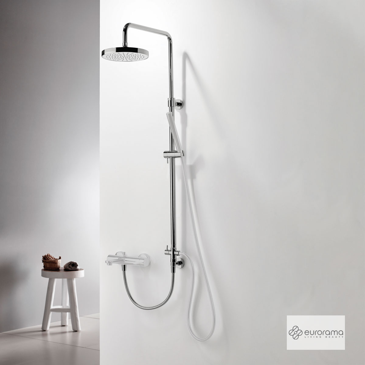 PROD_77428DET0_1 Κολώνα ρυθμιζόμενου ύψους με εκτροπέα Round 51400R inox