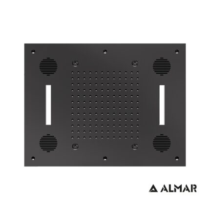 Κεφαλή εντοιχισμού οροφής Temptation Sound & Colour E044211 PVD black brushed