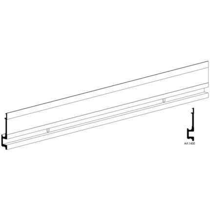 Οδηγός άνω Diva Air 2500mm Τοίχου