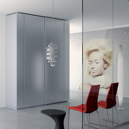 Σύστημα κρεμαστής πόρτας ντουλάπας με φρένο TERNO Star 60Kg