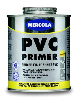 Αστάρι προεργασίας για σωλήνες PVC, CPVC, UPVC πριν τη συγκόλληση PVC PRIMER