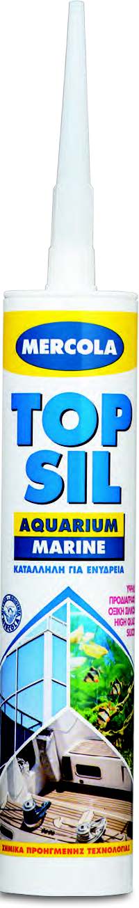 Ενισχυμένη όξινη σιλικόνη ναυτιλιακών προδιαγραφών TOPSIL