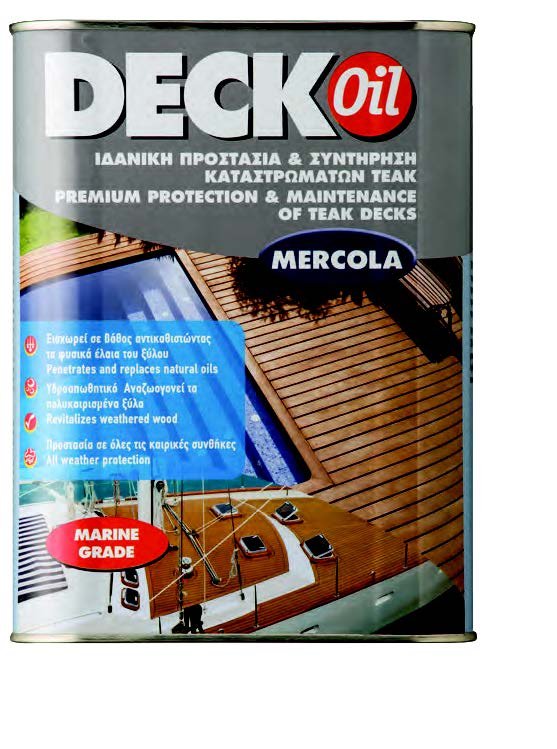 05664 Λάδι προστασίας για ξύλινα καταστρώματα DECK OIL & DECK OIL RENOVATOR - 19-lt