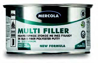Σιδηρόστοκος με ίνες γυαλιού 2 συστατικών MULTI FILLER