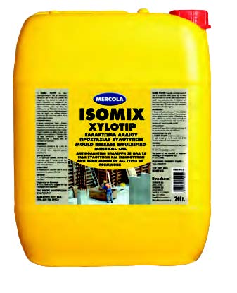 Γαλάκτωμα λαδιού προστασίας ξυλοτύπων & σιδηροτύπων ISOMIX XYLOTIP