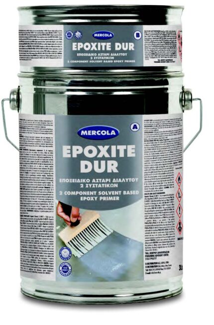 Διαφανές εποξειδικό αστάρι διαλύτου 2 συστατικών EPOXITE DUR