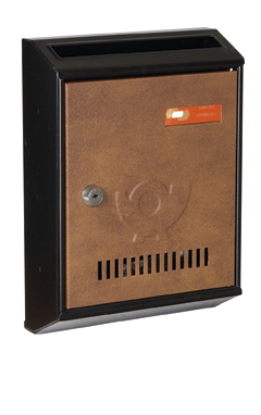 Γραμματοκιβώτιο ΛΥΩΝ ( ΜΑΥΡΟ-ΔΕΡΜΑ )