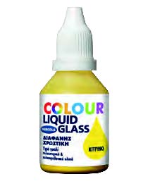 Διαφανείς χρωστικές για χρωματισμό υγρού γυαλιού LIQUID GLASS COLOUR