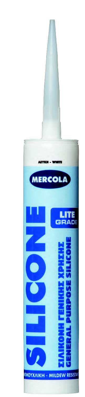 Σιλικόνη 100% ενός συστατικού με αντιμουχλική δράση SILICONE