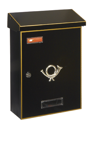 Γραμματοκιβώτιο ΒΕΡΟΛΙΝΟ ( ΜΑΥΡΟ )