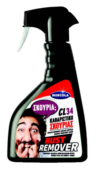 Ισχυρό καθαριστικό σκουριάς CL 34 RUST REMOVER