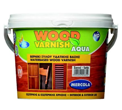 Ακρυλικό βερνίκι ξύλου υδατικής βάσης WOOD VARNISH AQUA