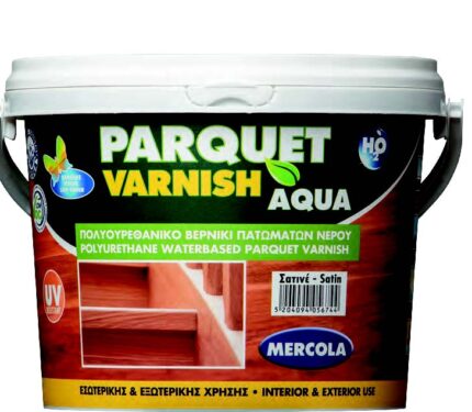 Πολυουρεθανικό βερνίκι υδατικής βάσης για ξύλινα δάπεδα PARQUET VARNISH AQUA