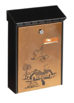 Γραμματοκιβώτιο ΧΑΛΚΙΝΟ (ΜΑΥΡΟ)