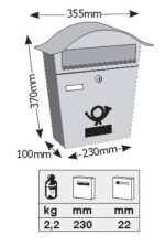 Γραμματοκιβώτιο Μπρονζέ