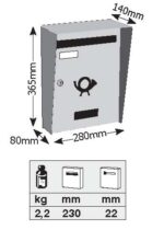 Γραμματοκιβώτιο ΟΣΛΟ (ΛΕΥΚΟ)