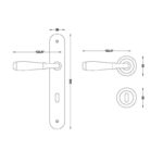 Πόμολο πόρτας 3001