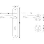 Πόμολο πόρτας 3024