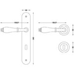 Πόμολο πόρτας 3036