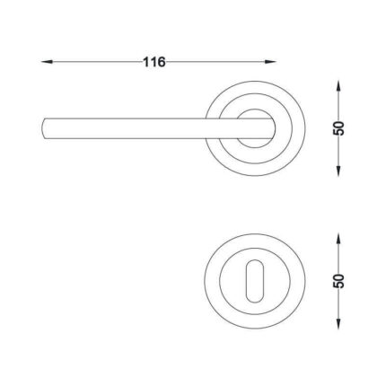 Πόμολο πόρτας 3065