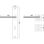 Πόμολο πόρτας 3085