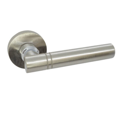 Πόμολο πόρτας ροζέτα Νίκελ Ματ