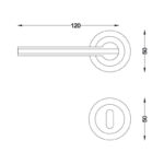 Πόμολο πόρτας 3135